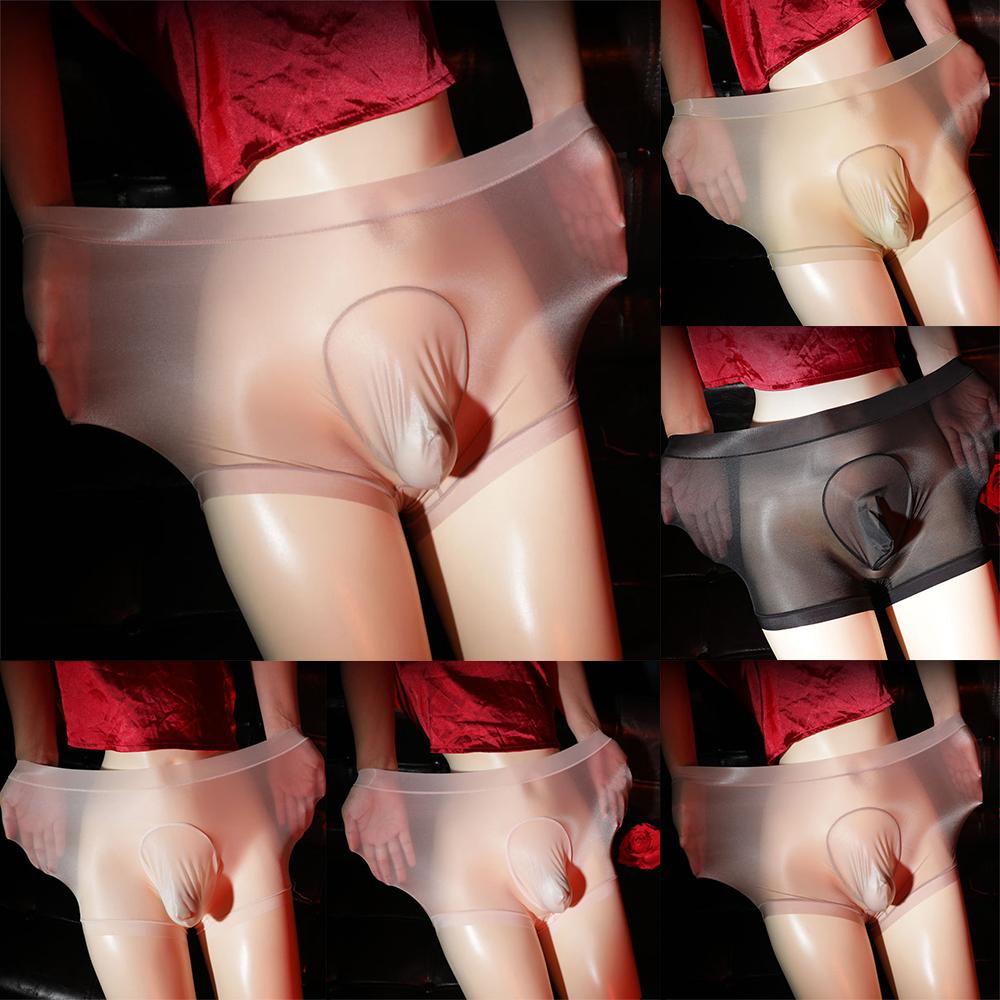 Прозрачные 1 * трусы, сексуальные прозрачные трусы-боксеры, сетка