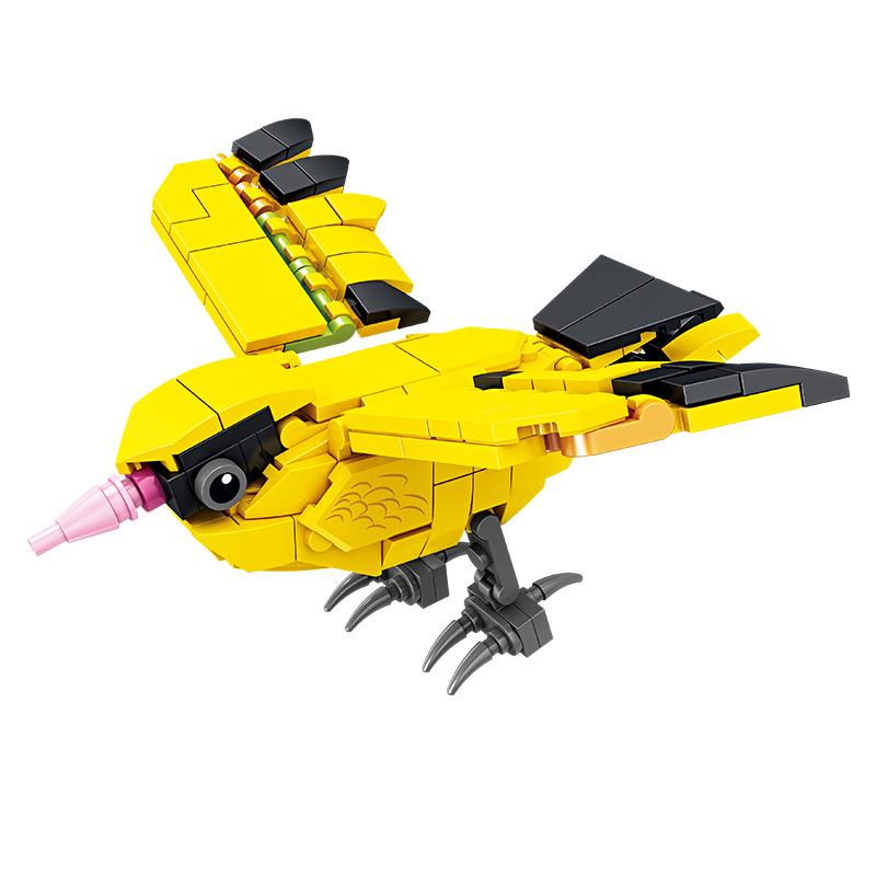 3D Мультяшные Животные Строительные Блоки Образовательная Игрушка для Детей Реалистичное Украшение Стола Креативный Подарок для Мужчин и Женщин Идеальный Подарок