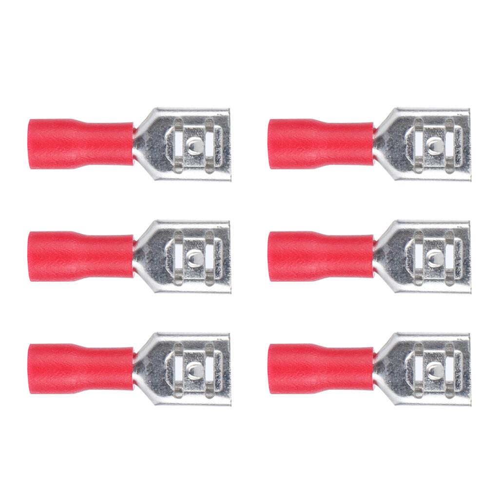 Изолированный плоский соединительный провод FDD1.25‑250 Female прочный долговечный стабильный удобный электрический обжим 