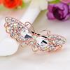 Хрустальная бабочка, элегантная заколка, аксессуары, заколка для волос, женская модная шпилька, головной убор
