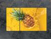 SZKLANA PŁYTA OCHRONNA NA KUCHENKĘ 90x52 ANANAS