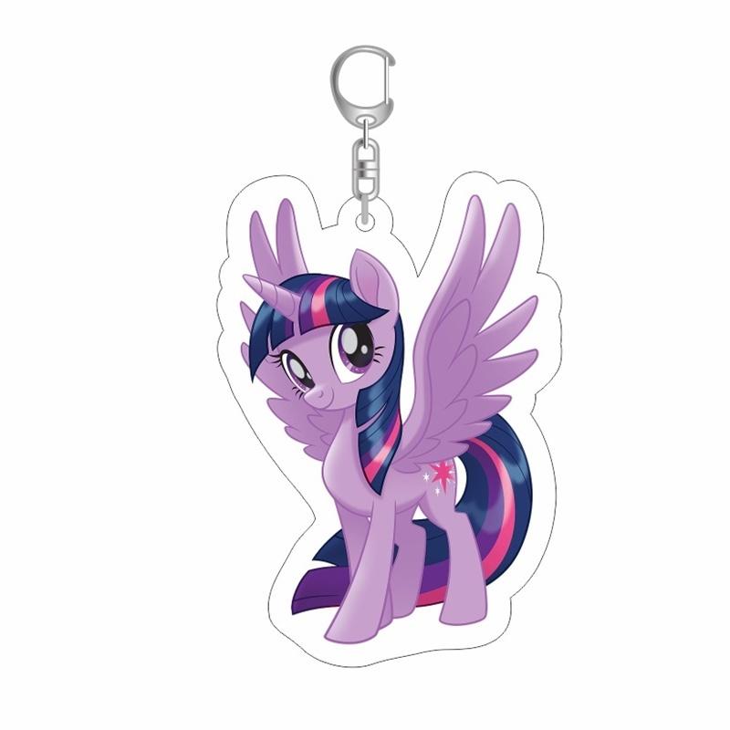 Пони Маленькая Моя Пинки Пай Подвески Брелок Рарити Декор Мультяшный Милый Подарки Кукла