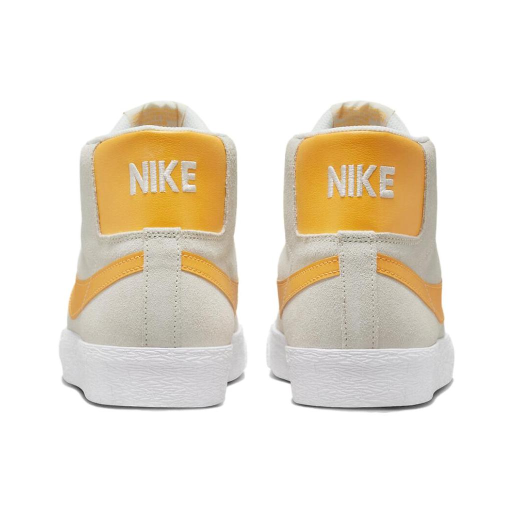 New Nike Sb Zoom Blazer Mid 'Summit White Laser Orange' 864349-110