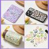 Embossed Animal 3D Crystal Sticker Melody DIY Crafts 3D Relief Stiers Drop Particle Decal PVC Cartoon Animal Sticker