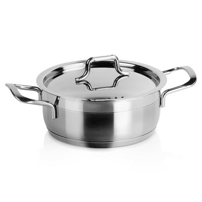 Orion Anett Stainless Steel Cooking Pot with Lid 16cm 1.2L