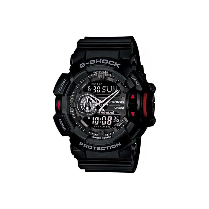 Casio Мужские часы G-SHOCK Черные GA-400-1B GA-400-1B