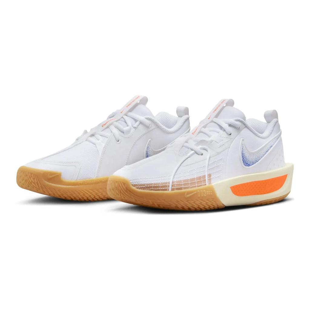 Nike Кроссовки GT Cut 3 GS Blueprint Pack для детей, белые, кокосово-молочные, резиново-желтые HM0271-100