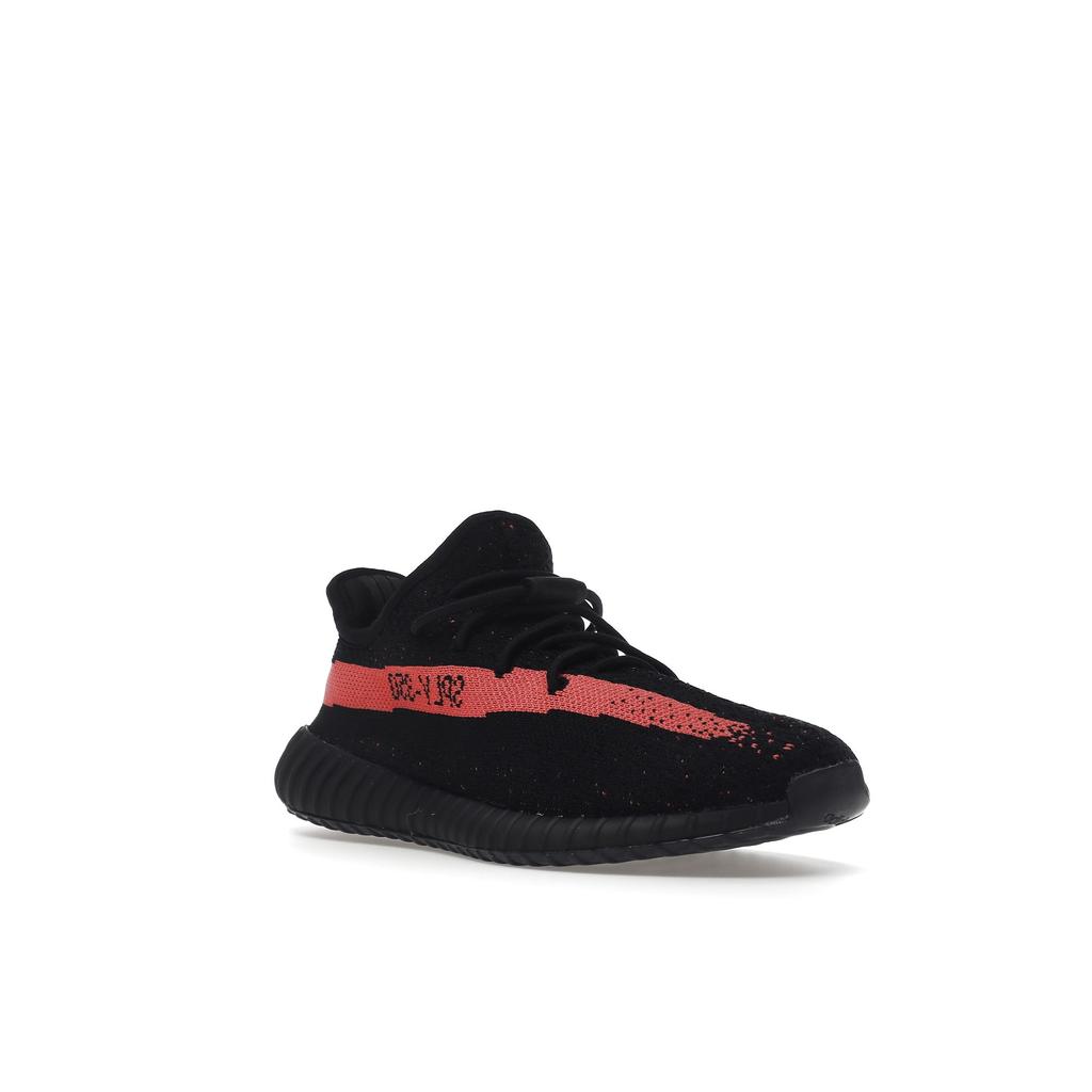 Adidas Yeezy Boost 350 V2 Kids Red Детские кроссовки Black Core-Black HP6591
