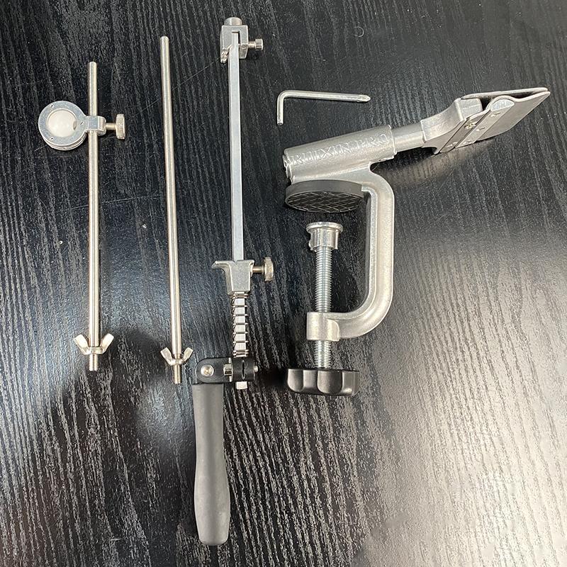 Металлический материал Точилка для ножей Заточная система Камень с камнями Точило Алмазный брусок Фиксированный угол Апекс Набор