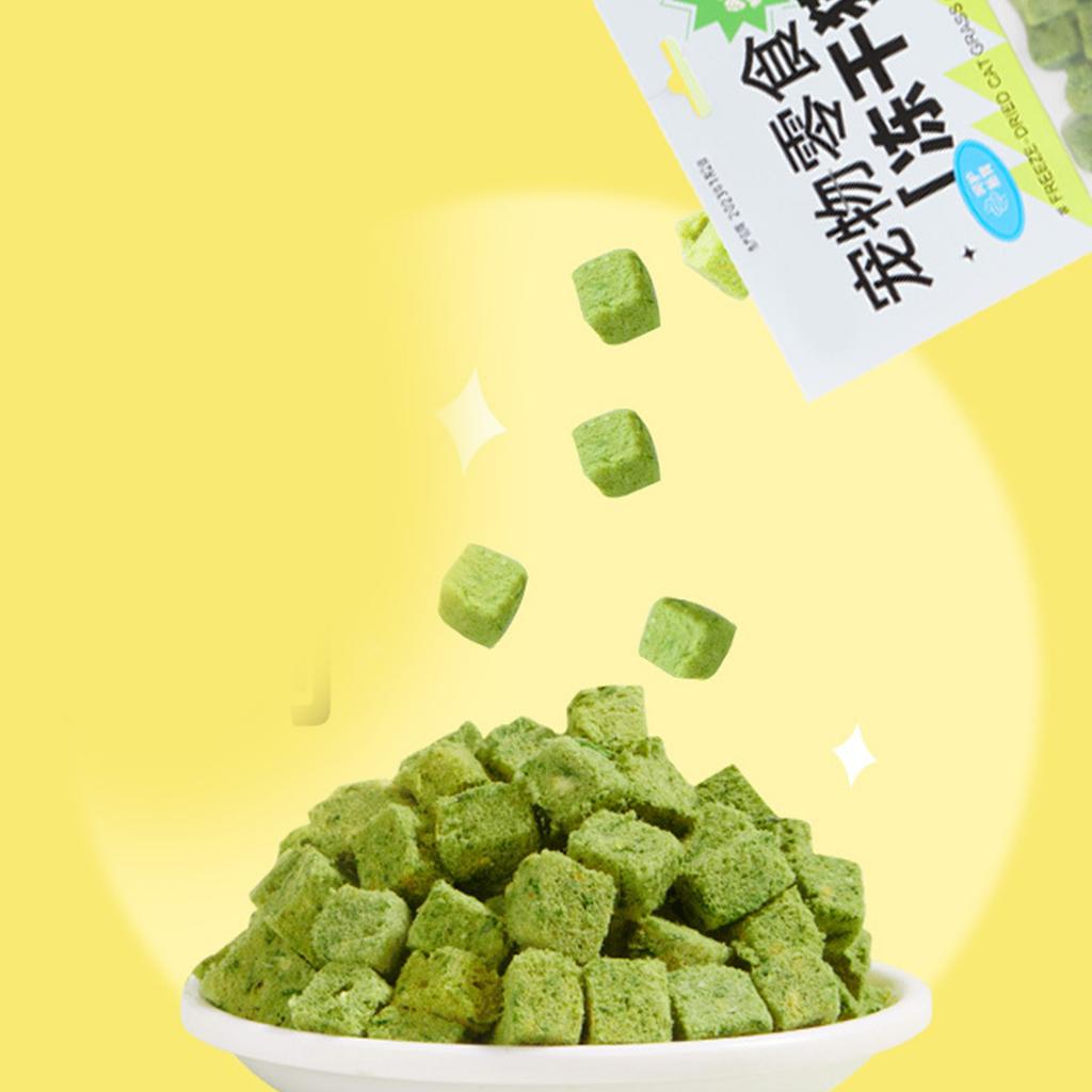 Grass Chew Snack for Cat Natural Grass Catnip Snack Cat Chewing Teething Treats Kitten Teeth Cleaning Snacks Cat Favor