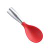 Non-Stick Stainless Steel Silicone Stand-up Spatula Rice Paddle Serving Spoons Rice Scooper