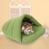 Плюшевое гнездо для хомяка и кошки, мягкое теплое гнездо для кролика/плюшевого мишки/свиньи/хомяка/кошки/хорька