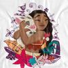 Moana Womens/Ladies Love Pua & Hei Hei T-Shirt
