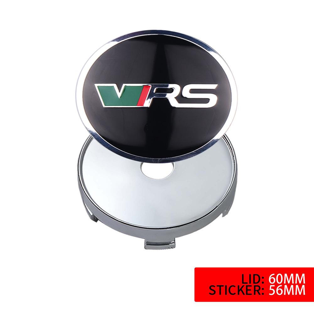 4pcs 56mm Car Emblem Wheel Center Hub Cap Cover Sticker For Skoda Rapid Octavia VRS VII S Kodiaq Karoq Fabia Superb Scala Yeti