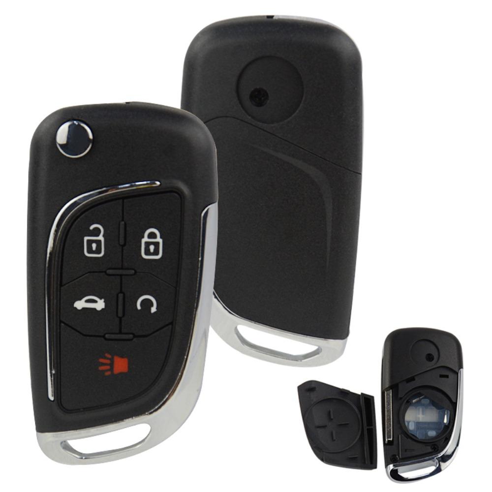 Key Fob Cover Remote Key Shell for Opel Vauxhall Insignia Astra Moka/Chevrolet Lova Aveo