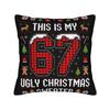 Decorative Pillow Cover 67 Six Seven 6-7 Funny Meme Italian Brainrot  Merch Home Throw Pillow Case Cover Zippered Multiple Sizes