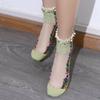 Cute Breathable Summer Pearl Spring Women Hosiery Short Socks Boat Socks Embroidery Flowers Socks