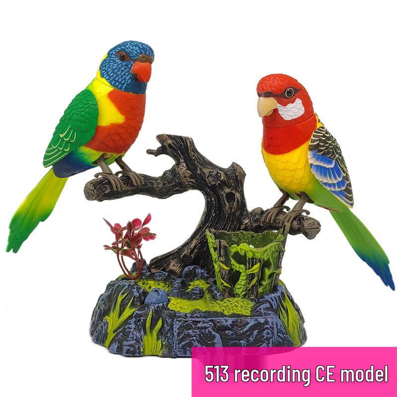 Parrot Voice Control Simulation Toy – Interactive Learning for Kids