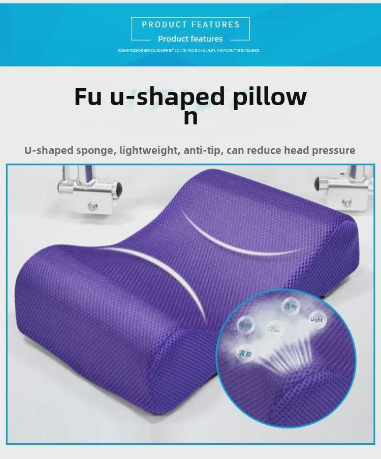 Universal Wheelchair Accessories: Adjustable Headrest & Enhanced Backrest Pillow