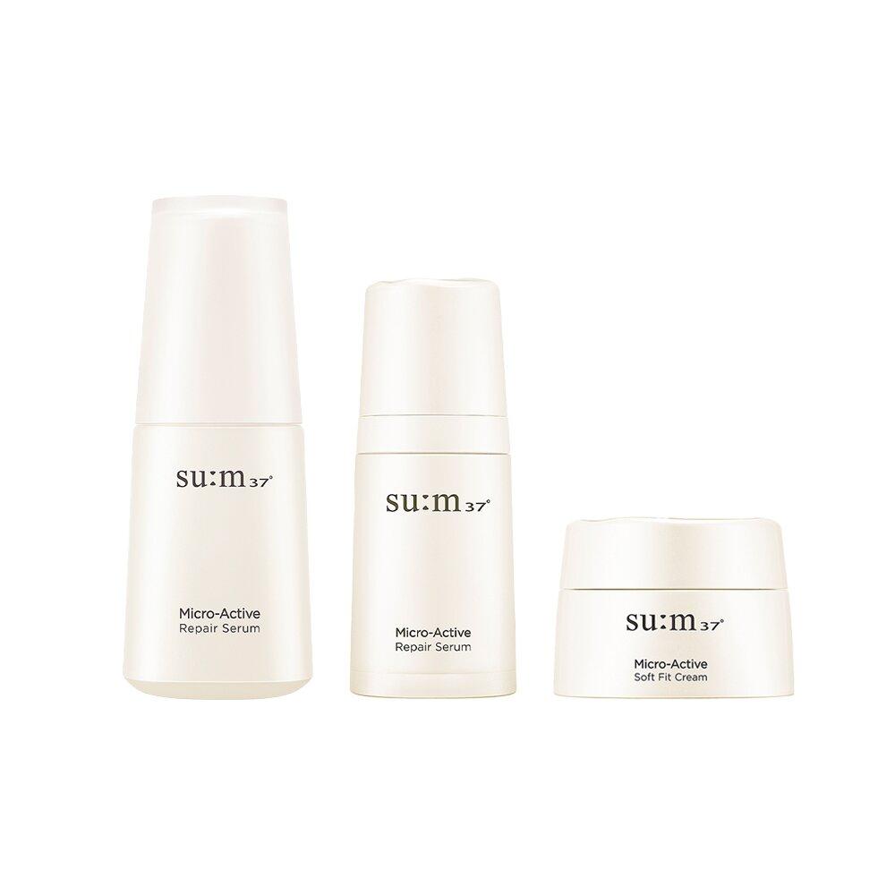 SUM37 Micro-Active Repair Serum, 30 мл, ограниченный специальный набор (+Сыворотка 10мл + Крем 10мл)