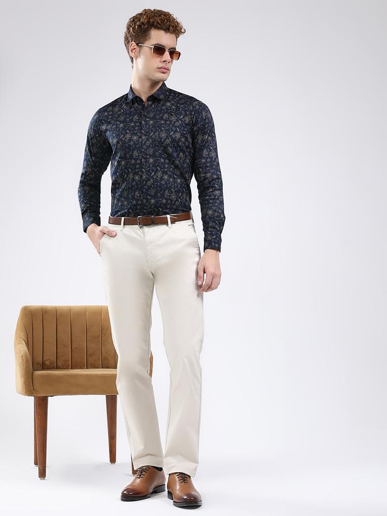 MONTE CARLO Мужская рубашка классического кроя