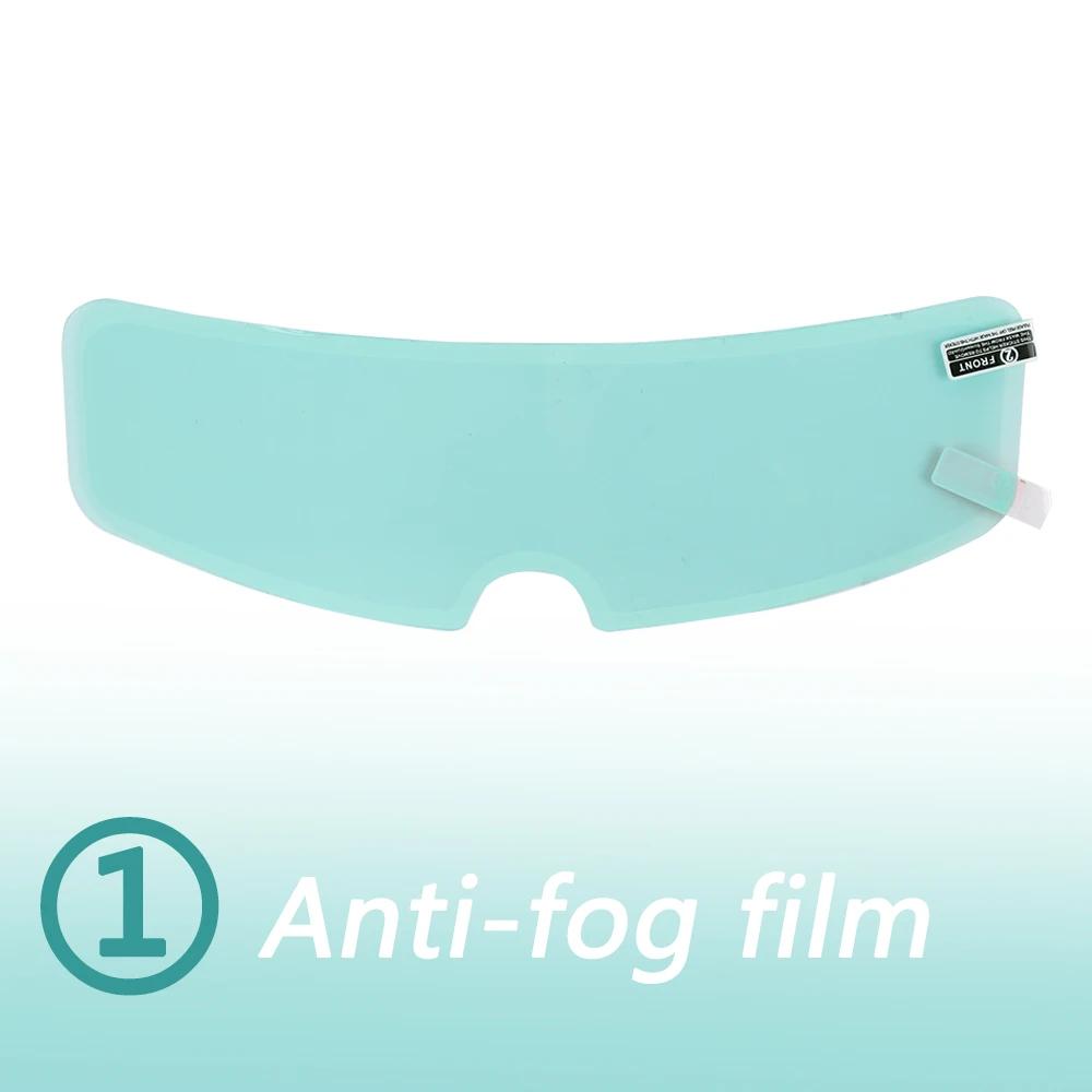 Universal Helmet Clear Rainproof Film Anti-Fog Film Helmet Lens Nano Coating Sticker Motorcycle Rainy Safety Driving Accessories