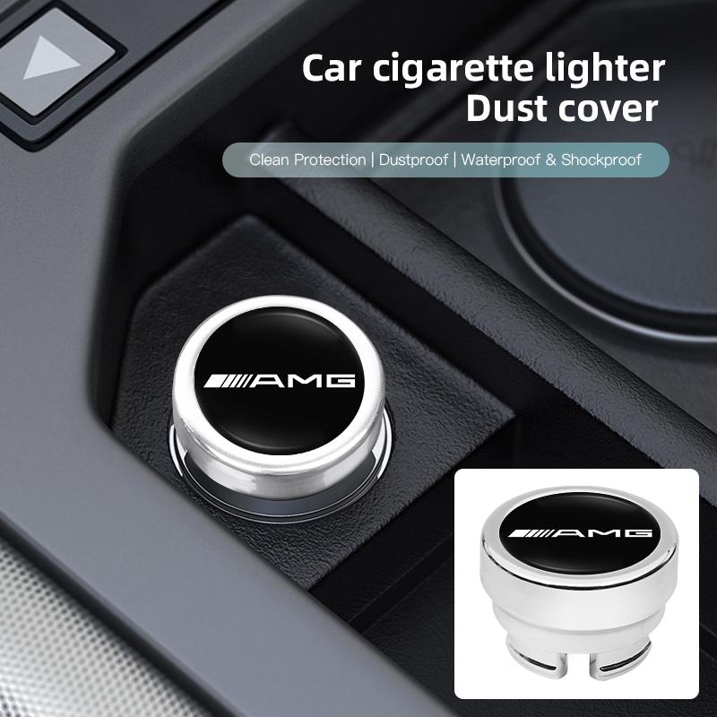 Car Cigarette Lighter Dust Cover Dustproof Cap Plug For Mercedes Benz AMG A B C E G CLA W211 W203 W204 W210 W124 C200 C230 C260