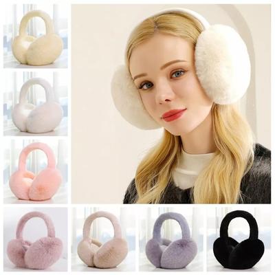 1 шт. модные женские мужские зимние супер мягкие наушники теплые женские ушанки уютные холодные пушистые