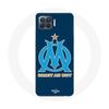 Чехол для Oppo A93 Olympique de Marseille OM синий логотип