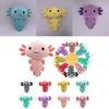 High-quality Safety Plush Axolotl Doll Cute And Soft Cartoon Character For Kids