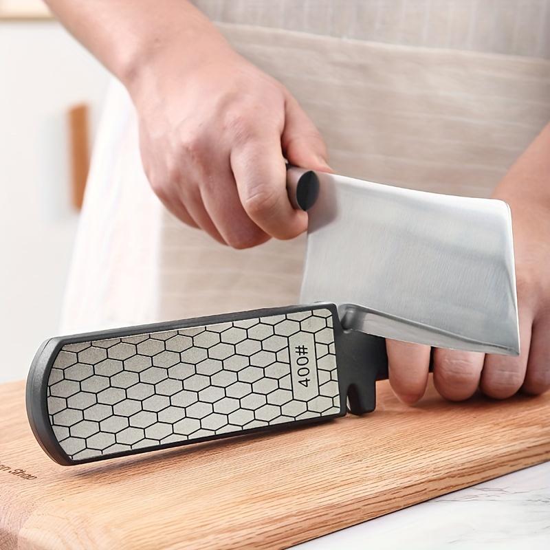 Алмазная точилка для ножей Двусторонняя точилка для кухонных ножей, ножниц, многофункциональный бытовой инструмент
