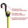 Master Lock Pack of 2 Bungees with Reverse Hooks, 100 cm