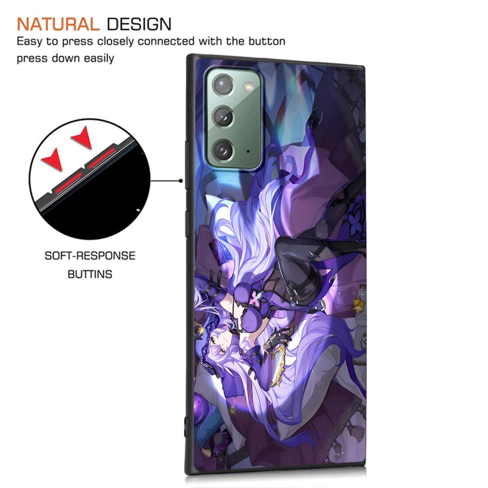 Черный лебедь Honkai Star Rail Dan Heng чехол для Samsung Galaxy Note 20 Ultra 8 10 Lite 9 TPU чехол для телефона Note 10 Plus черный корпус