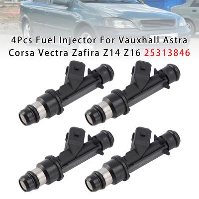 4 шт. Форсунка топливная для Vauxhall Astra Corsa Vectra Zafira Z14 Z16 25313846