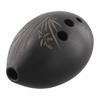 1pc Ocarina Pottery Xun 8 Hole 9x6x6cm Carton Packaging