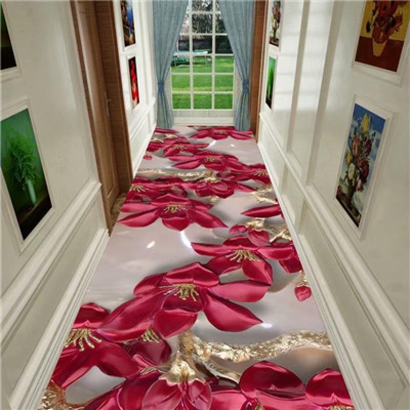 3D Pattern Sunflower Print Carpet, Living Room Bedroom Home Decoration Carpet Bathroom Balcony Non-slip Doormat Birthday Present