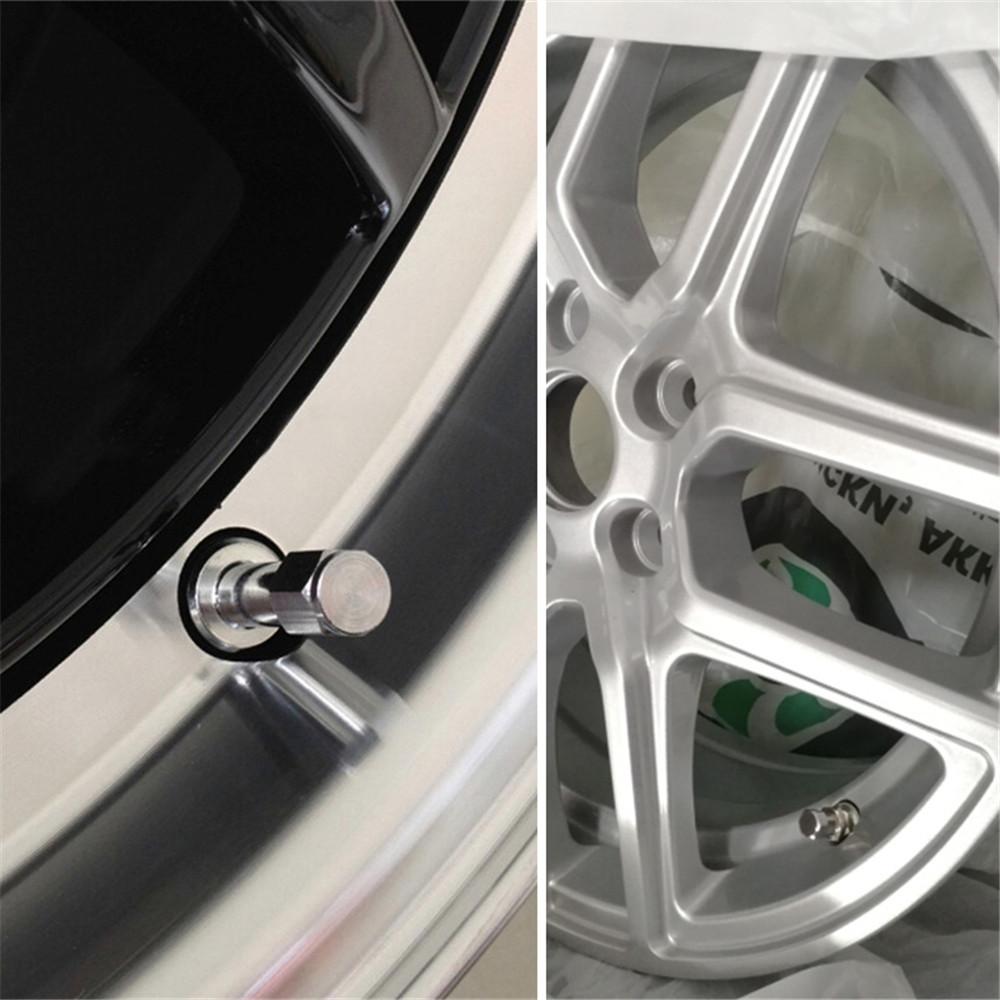 4 шт., нержавеющая сталь TR48E, болт в автомобиле, бескамерное колесо, шина, клапан, стержень, пылезащитный колпачок для мотоциклов, скутера, мопеда, велосипеда