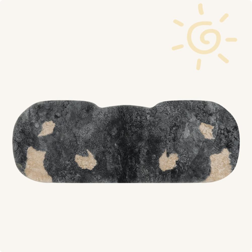 Утолщенная подушка для сиденья автомобиля с изображением медведя, мягкий чехол для сиденья автомобиля, прочная теплая подушка с изображением мультяшного автомобиля для холодной погоды