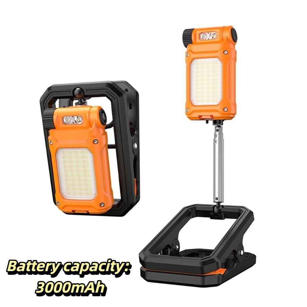 Strong Magnetic Adsorption Telescopic Work Light USB Rechargeable Lamp Various Scenarios
