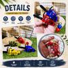 Realistic Power Saw Bag Pendant Plastic Logging Saw Toy Electric Saw Keychain  Gift Key Decor