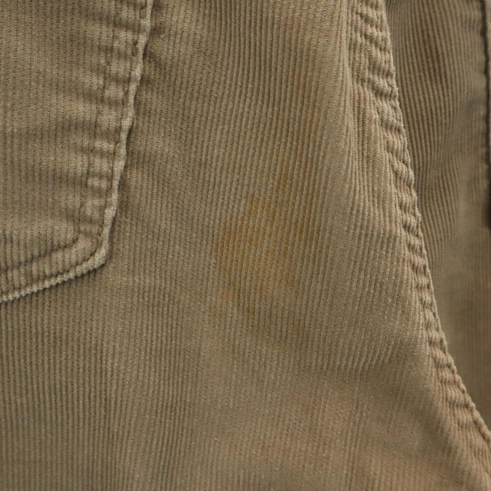 Levi's Винтажные вельветовые брюки 80-х годов W33 Бежево-коричневые Застежка TALON Мужские Б/У