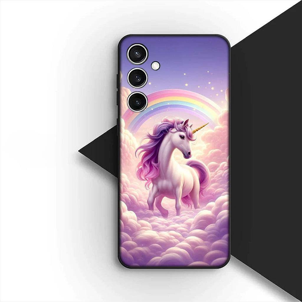 Unicorn Horse Comics Silicone Cover for OPPO A80 A40 A18 A16 A17 A15 A38 A78 A79 A54 A57 A58 A60 4G 5G Coque Phone Case