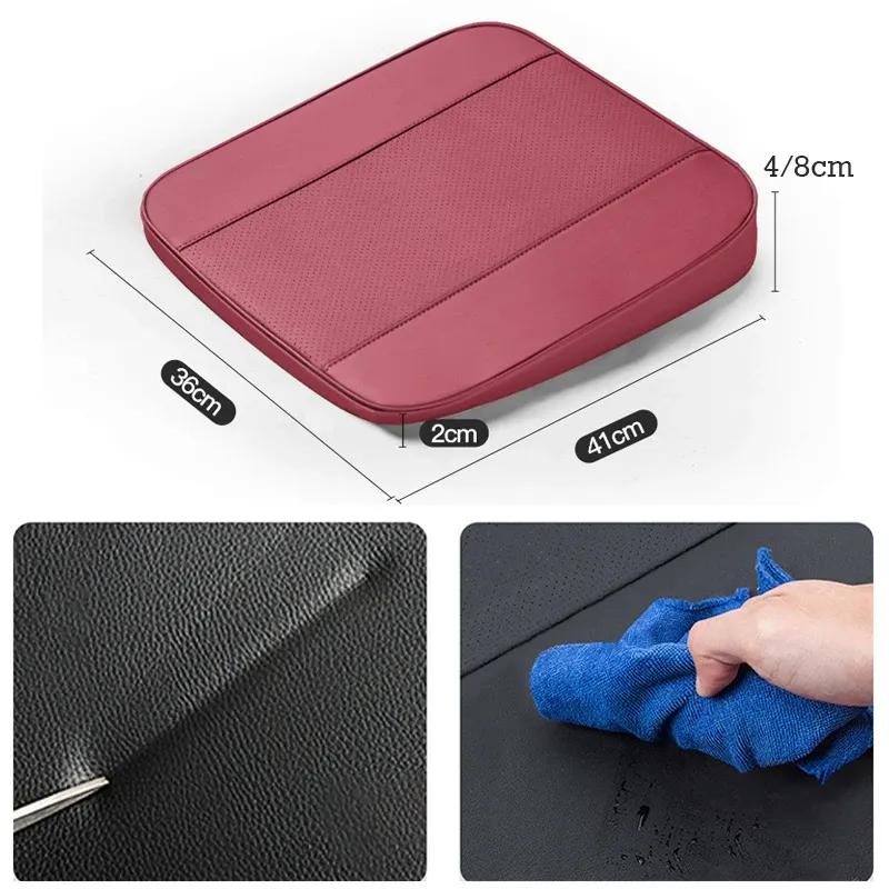 1 шт. автомобильная подушка для сиденья, портативная дышащая подушка для сиденья, утолщенные накладки на заднюю часть автомобиля, универсальные четырехсезонные автомобильные аксессуары