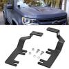 Для Chevy Silverado GMC Sierra 1500 2014-2018 Автомобильный капот Петля Светодиодный кронштейн Крепление Подходит для дополнительного светодиодного фонаря / Рабочего фонаря для бездорожья