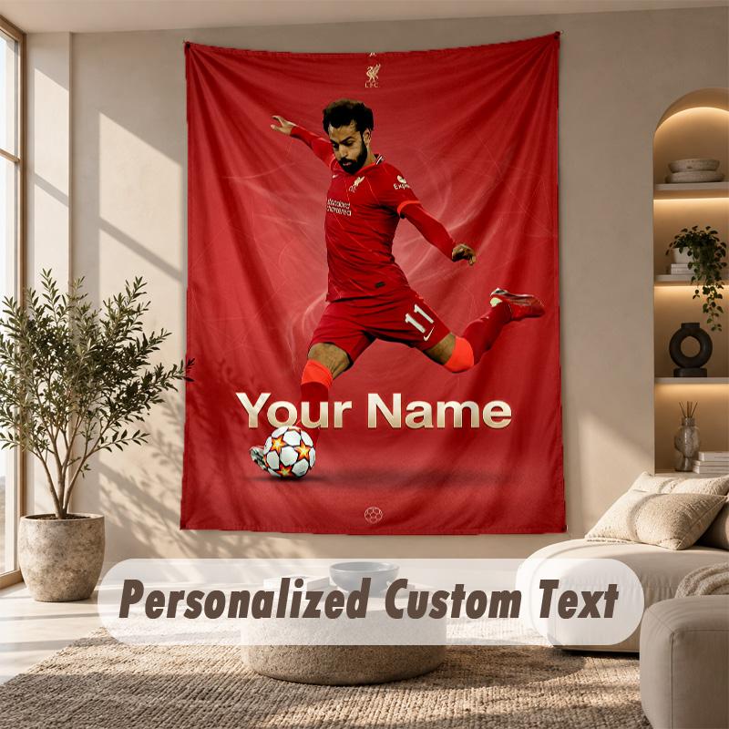 Tapestry Custom Name Text, Wall Hanging Tapestry Home Room DecorMohamed Salah
