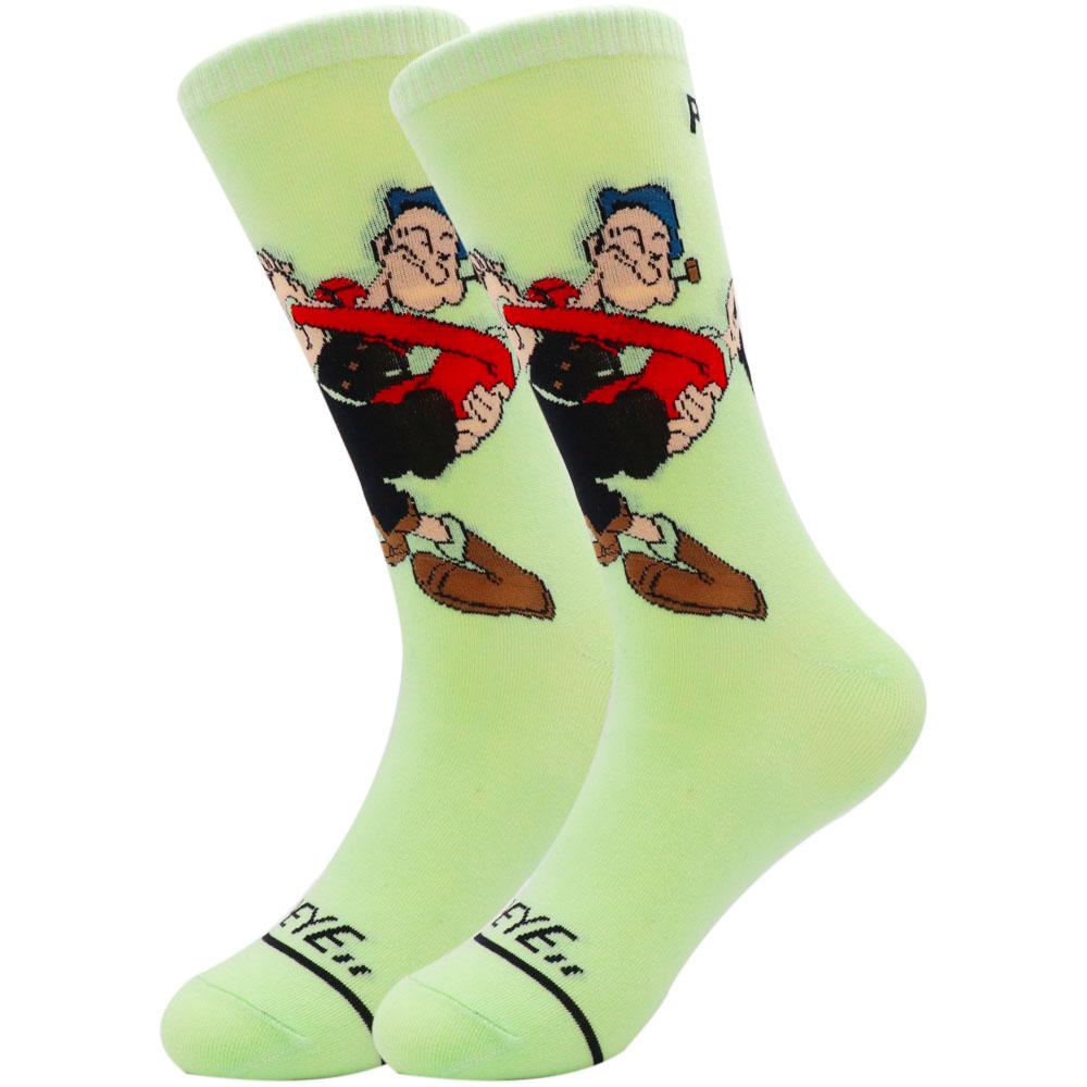 High Quality Custom Calcetines Socken Comic Character Cotton Funky Funny Cartoon Women Socks