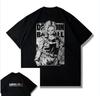 Аниме Dragon Ball Уличный Повседневный Топы Для Активного Отдыха Спорт Фитнес Мужские Футболки Женские Рубашки с Коротким Рукавом Парные Стилі
