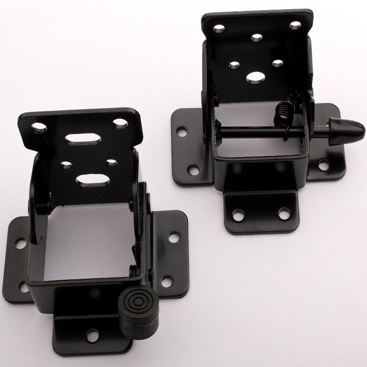 Modern Folding Steel Leg Bracket for Furniture Metal Table & Chair Hinge with Locking Feature for Kitchen & Bathroom Use