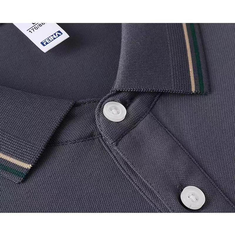Новая летняя рубашка-поло с вышивкой, хлопковая мужская дышащая рубашка высокого качества с короткими рукавами, деловая повседневная рубашка-поло для мужчин