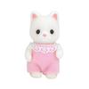 Sylvanian Families Doll Cat ST Mark Ages 3 and Toy Sylvanian Epoch "Silk Baby" Ni-89 Certified, Up, Dollhouse, Families,